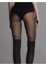 Vintage Bow Collants 40 DEN - Noir