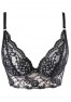 V-9811 open bra - Black