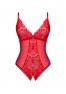 Chilisa crotchless teddy - Red