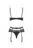 Heartina Set 3 pieces - Black 