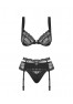 Heartina Set 3 pieces - Black 