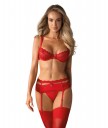 Heartina set red