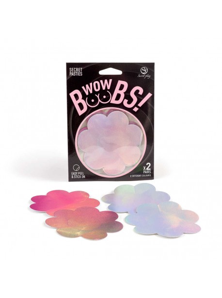 WOW BOOBS ! Flower nipple covers