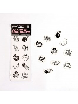 Spicy collection - Temporary tattoos set of 10