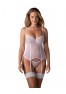 Alissium corset and thong - White