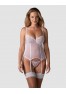 Alissium corset and thong - White