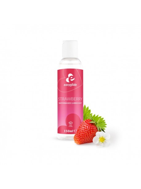 Easyglide strawberry water based lubricant - 150 ml