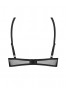 Euridia open cup bra - Black