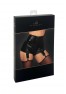 F325 Glam suspender wetlook and vinyl short