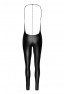 F306 Mirage catsuit with jewelry rhinestone chain adorning the back