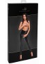 F304 Taboo wetlook leggings with open crotch and bum