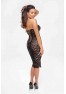 F301 Catalyst lace up midi dress