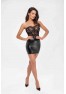 F300 Solace lace up corset mini dress