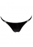 P008 Powerwetlook panty with gold clasp