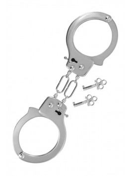 Metal handcuffs for beginners Fetish Tentation