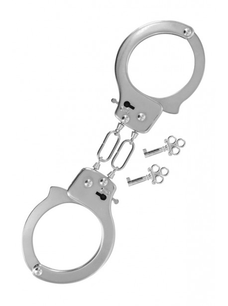 Metal handcuffs for beginners Fetish Tentation