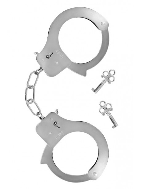 Metal wrist cuffs Fetish Tentation