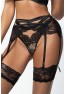 V-10712 Garter belt - black