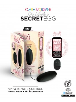 My vibrating secret egg - Black