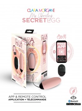 My vibrating secret egg - Rose