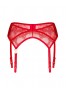 Aliosa garter belt - Red