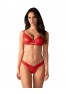 Aliosa 2-pcs lingerie set Red