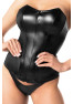 F334 Corset mysteria noir