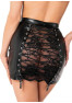 F341 Corset mini skirt