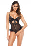 Rafaella teddy wetlook - Black