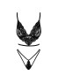 French Kiss 240 ensemble lingerie - noir