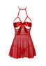 Sexy Kiss babydoll 247 and sattin ribbon - Red