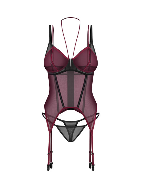 Parisel corset and thong