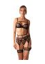 Nuites 3-pcs lingerie set Black