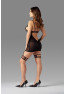 Nuites chemise and thong - Black