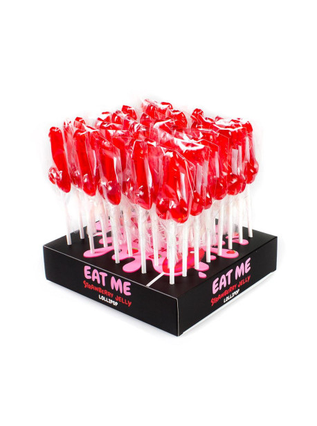 STRAWBERRY PENIS LOLLIPOP DISPLAY