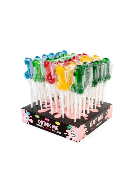 PENIS LOLLIPOPS WITH ALCOHOL DISPLAY