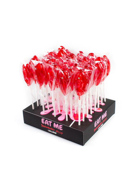 STRAWBERRY VULVA LOLLIPOP DISPLAY