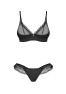 Stelisa 2-pieces lingerie set Black