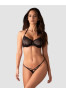 Iliosa crotchless 2-pcs lingerie set Black